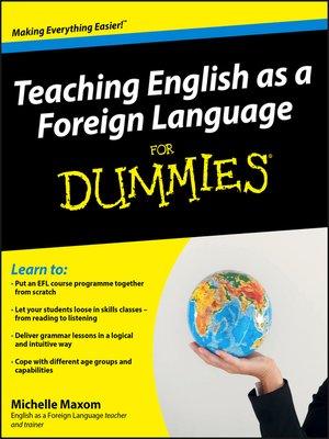 cover image of Teaching English as a Foreign Language For Dummies